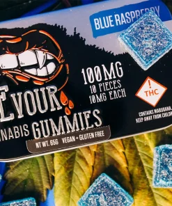 Devour Blue Raspberry Gummies