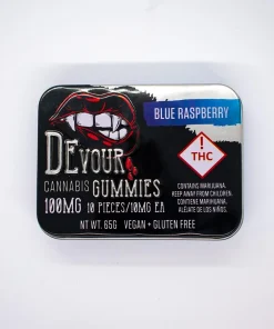 Devour Blue Raspberry Gummies