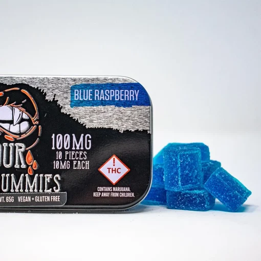 Devour Blue Raspberry Gummies
