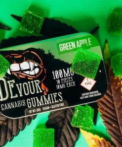 Devour Gummies Green Apple