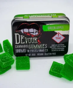 Devour Gummies Green Apple