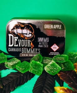Devour Gummies Green Apple
