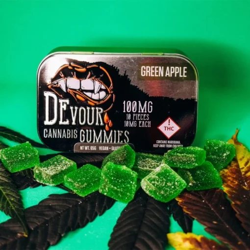 Devour Gummies Green Apple