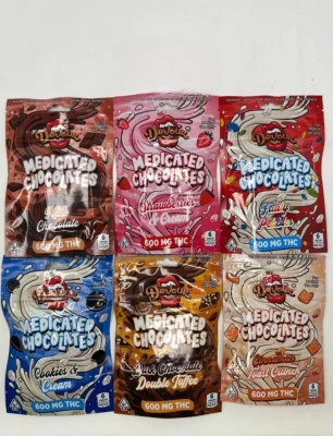 Devour Medicated Chocolates 600mg THC