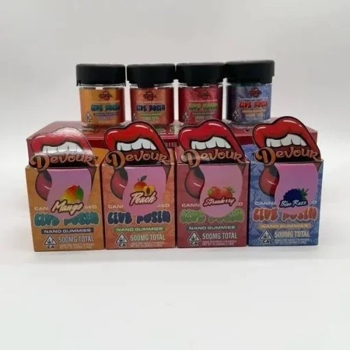 Devour Live Rosin Nano Gummies 500mg