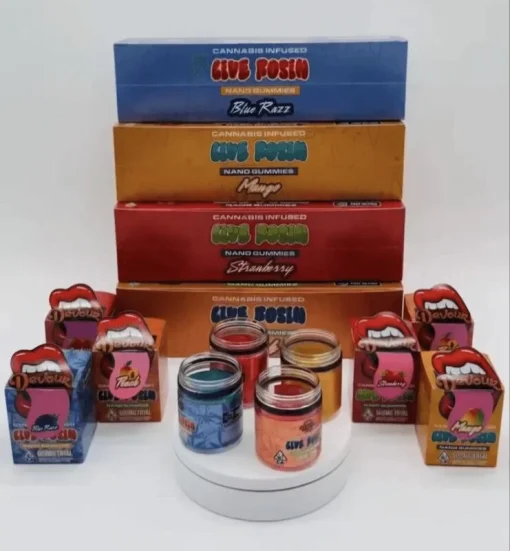 Devour Live Rosin Nano Gummies 500mg