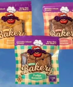 Devour Bakery Brownies 1200mg Cannabis Infused