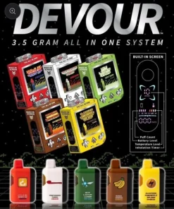 Devour Hey Listen Lemon 3.5g Disposable