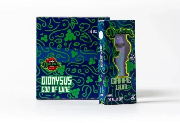 Devour Grape God 2g Disposable Vape