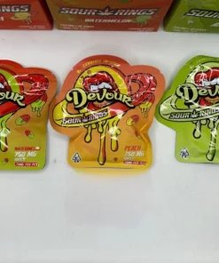 Devour Sour Rings 750mg