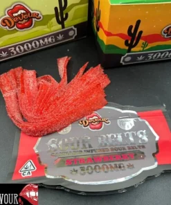 Devour Sour Belts 3000mg