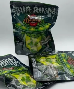 Devour Sour Rings 500mg THC