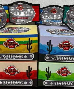 Devour Sour Belts 3000mg