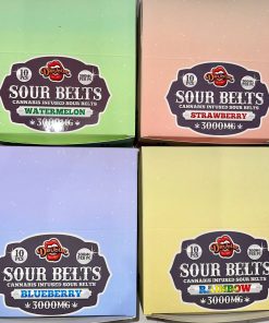 Devour Sour Belts 3000mg