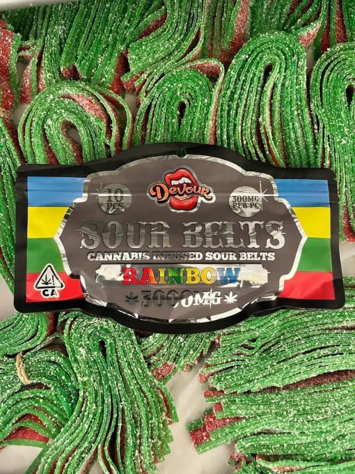 Devour Sour Belts 3000mg