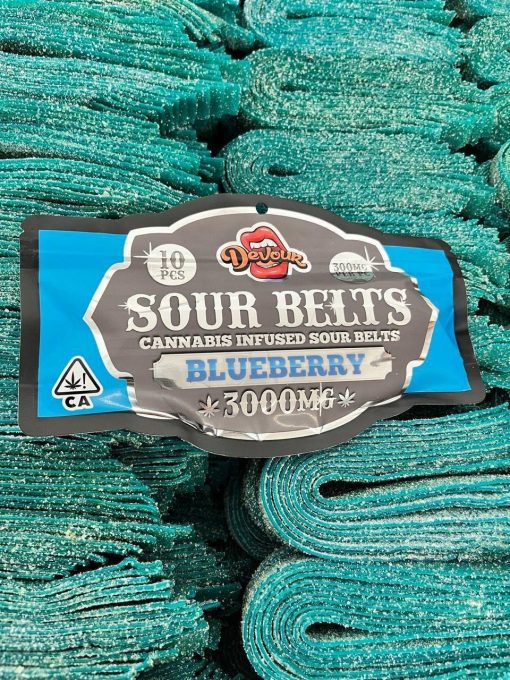 Devour Sour Belts 3000mg