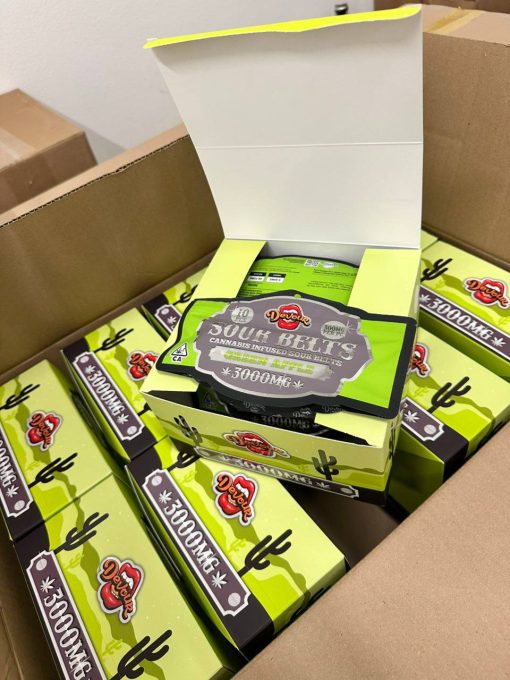 Devour Sour Belts 3000mg